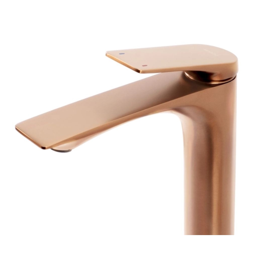 REA-B0493 - Tvättställsblandare AVALON 30 cm borstad koppar