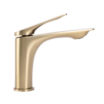 REA-B2703 - Tvättställsblandare AVALON 16,5 cm borstad guld