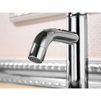REA-B4101 - Tvättställsblandare LUNGO 16,5 cm, polerad krom