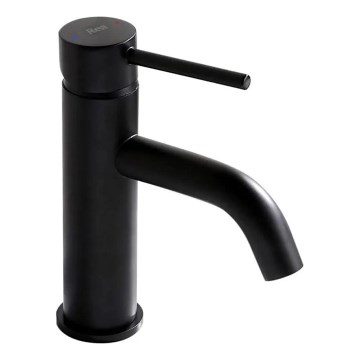 REA-B4102 - Tvättställsblandare LUNGO 16,5 cm svart