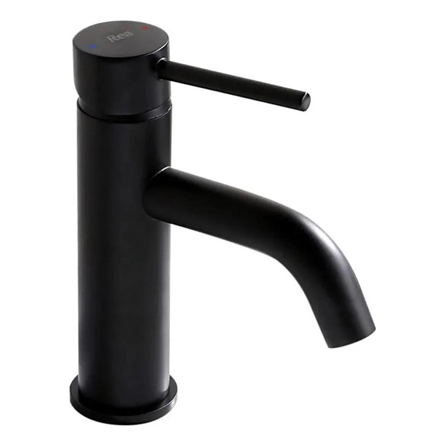 REA-B4102 - Tvättställsblandare LUNGO 16,5 cm svart