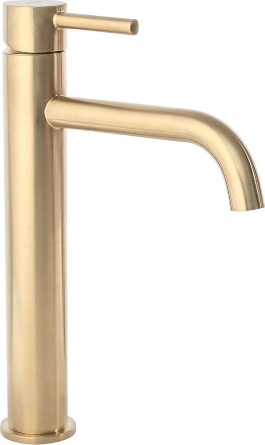 REA-B4526 - Tvättställsblandare LUNGO 28 cm borstad guld