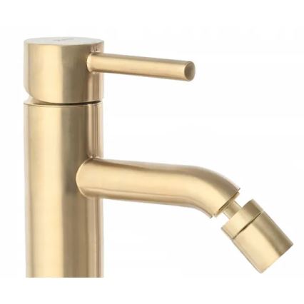 REA-B4702 - Bidéblandare LUNGO 17 cm, borstad guld