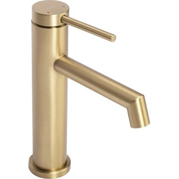 REA-B5316 - Tvättställsblandare FOSS 20,5 cm borstad guld