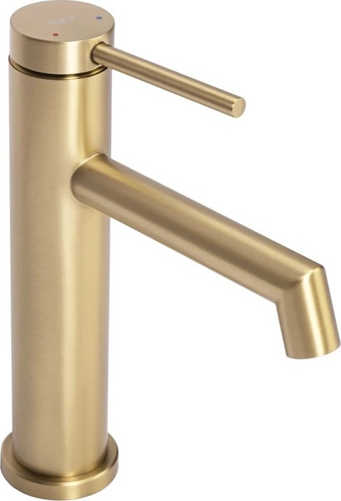 REA-B5316 - Tvättställsblandare FOSS 20,5 cm borstad guld