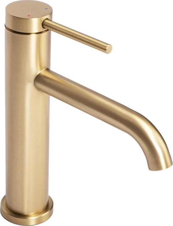 REA-B5323 - Tvättställsblandare CLIF 20,5 cm borstad guldfinish