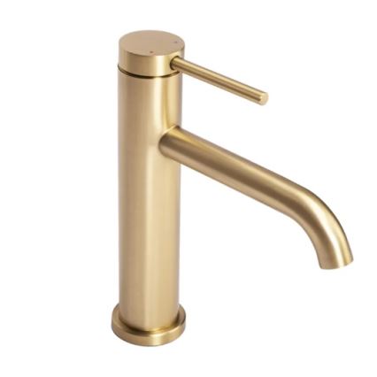REA-B5323 - Tvättställsblandare CLIF 20,5 cm borstad guldfinish
