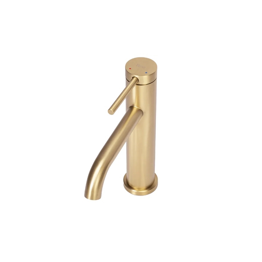 REA-B5323 - Tvättställsblandare CLIF 20,5 cm borstad guldfinish