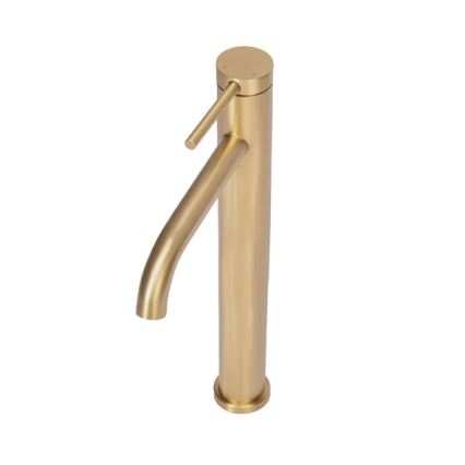 REA-B5329 - Tvättställsblandare CLIF 29,5 cm borstad guldfinish