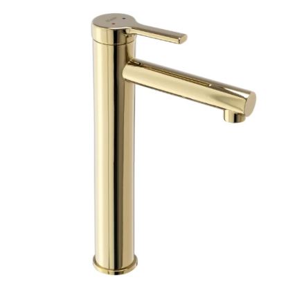 REA-B6215 - Tvättställsblandare PIXEL 27,5 cm guld