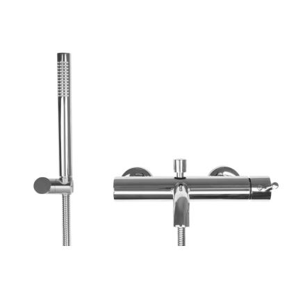 REA-B6641 - LUNGO badkarsset i polerad krom