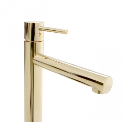 REA-B8803 - Tvättställsblandare TESS 31,5 cm guldfärgad