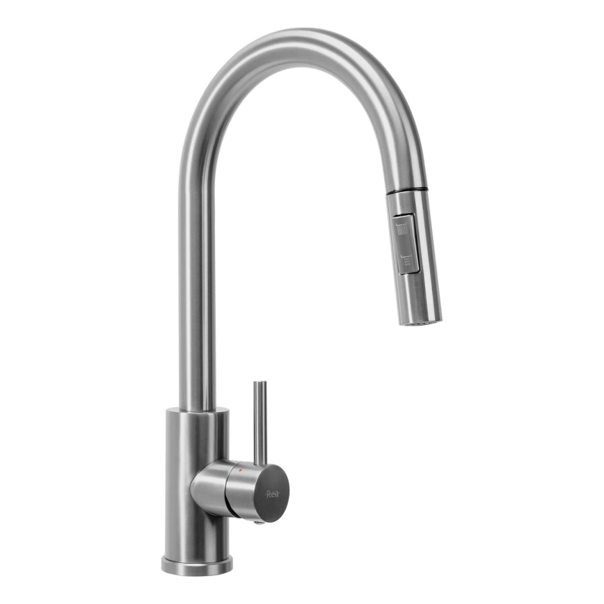 REA-B9146 - Köksblandare FRESH 39,5 cm med utdragbar handdusch, nickel