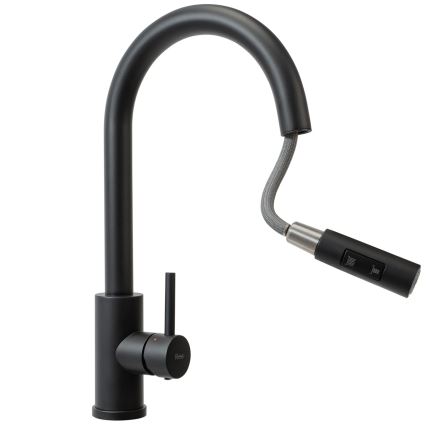 REA-B9147 - Köksblandare FRESH med utdragbar handdusch, 39,5 cm, matt svart