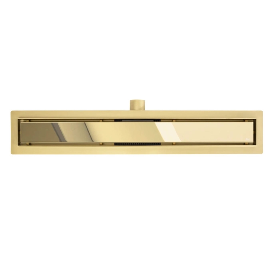 REA-G2562 - NEOX avloppsränna 70 cm, rostfritt stål/guld
