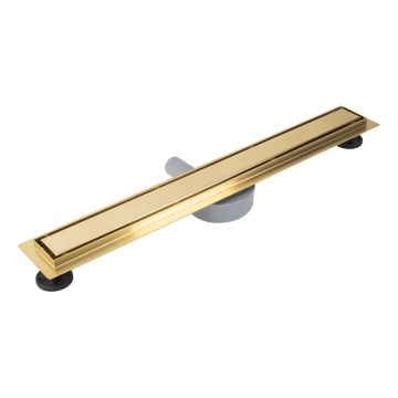 REA-G2704 - Avloppsränna NEOX PRO 90 cm rostfritt stål/borstad guld