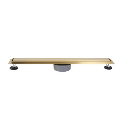 REA-G2704 - Avloppsränna NEOX PRO 90 cm rostfritt stål/borstad guld