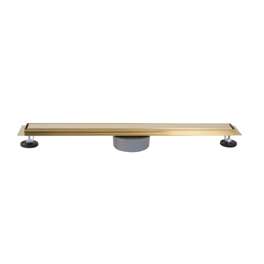 REA-G2704 - Avloppsränna NEOX PRO 90 cm rostfritt stål/borstad guld