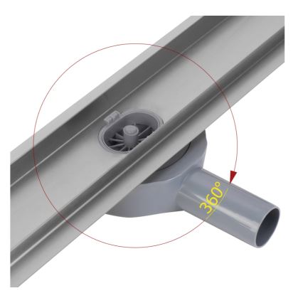REA-G5809 - NEOX PRO linjär avloppsränna 80 cm i rostfritt stål