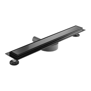 REA-G7802 - Avloppsränna NEOX PRO 70 cm rostfritt stål/svart