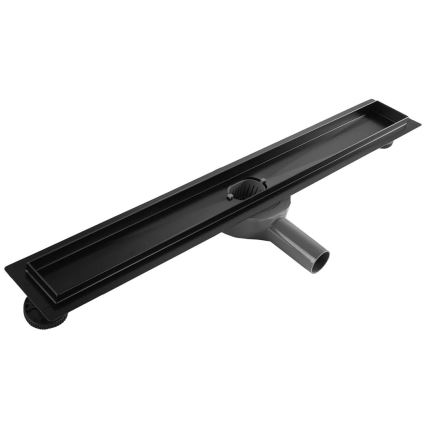REA-G7802 - Avloppsränna NEOX PRO 70 cm rostfritt stål/svart