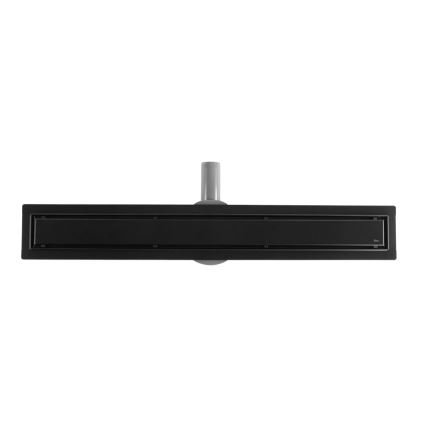 REA-G7802 - Avloppsränna NEOX PRO 70 cm rostfritt stål/svart