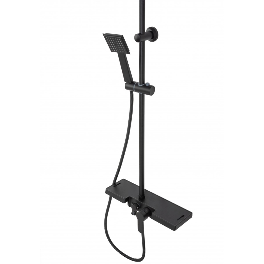 REA-P0636 - Duschset BRAVO matt svart