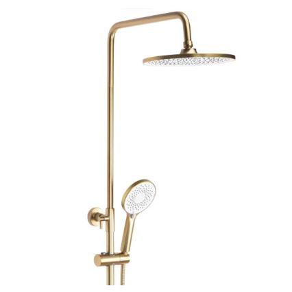 REA-P2400 - Duschset med AVALON-blandare i borstat guld
