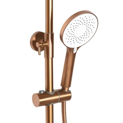 REA-P2418 - Duschset med AVALON-blandare i borstad koppar