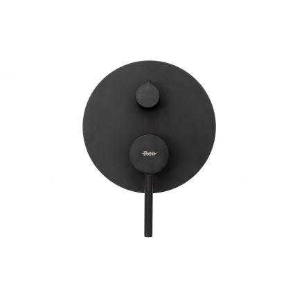 REA-P4100 - Duschset med infälld blandare LUNGO svart