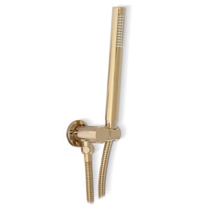 REA-P4110 - Duschset med infälld blandare LUNGO i guld