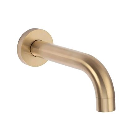 REA-P6609 - Duschset med termostatisk inbyggnadsblandare LUNGO, borstad guldfinish
