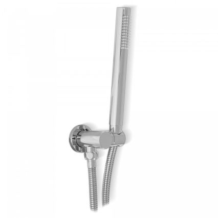 REA-P8007 - Duschset med infälld blandare LUNGO i blank krom