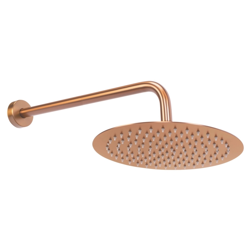 REA-P8809 - Duschset med infälld LUNGO-blandare i borstad koppar
