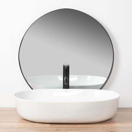 REA-U0024 - Tvättställ för bänkskiva CLEO 41x60,5 cm keramik/blank vit