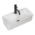 REA-U0699 - Handfat för bänkskiva MERY 25x50,5 cm keramik/blank vit