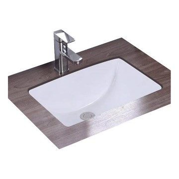 REA-U6653 - Infällt tvättställ ADELA 33x46 cm keramik/högblank vit