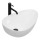 REA-U8536 - Tvättställ för bänkskiva GRETA 39x56 cm keramik/blank vit