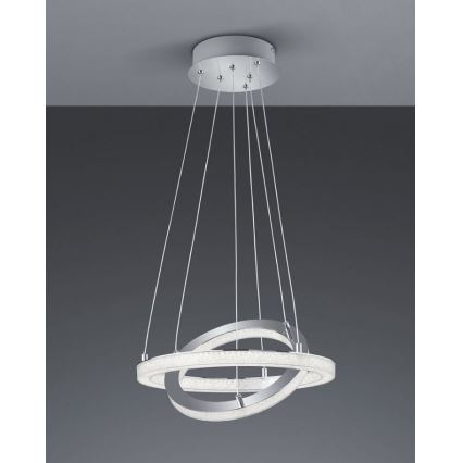 Reality - LED Dimbar ljuskrona med upphängning CHALET LED/32W/230V