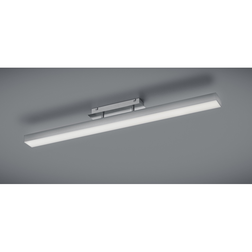 Reality - LED Dimbar Takbelysning AGANO LED/18W/230V matt krom