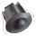 Recessed motion sensor PIR 360° 500W/230V svart