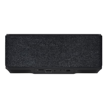 Rechargeable speaker with LCD display, väckarklocka och wireless charging 3600 mAh