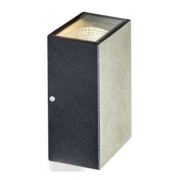 RED - Design Rendl - R10353 - Utomhus LED vägglampa  DIXIE 2xLED/5W/230V IP54