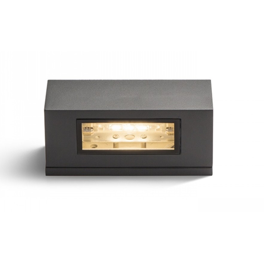 RED - Design Rendl - R10439 - Utomhus vägglampa  WOOP 1xR7s/48W/230V IP54