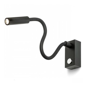 RED - Design Rendl - R10541 - LED vägglampa AIM LED/3W/230V svart 