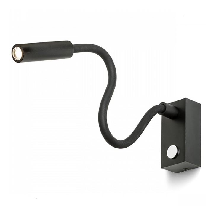 RED - Design Rendl - R10541 - LED vägglampa AIM LED/3W/230V svart 