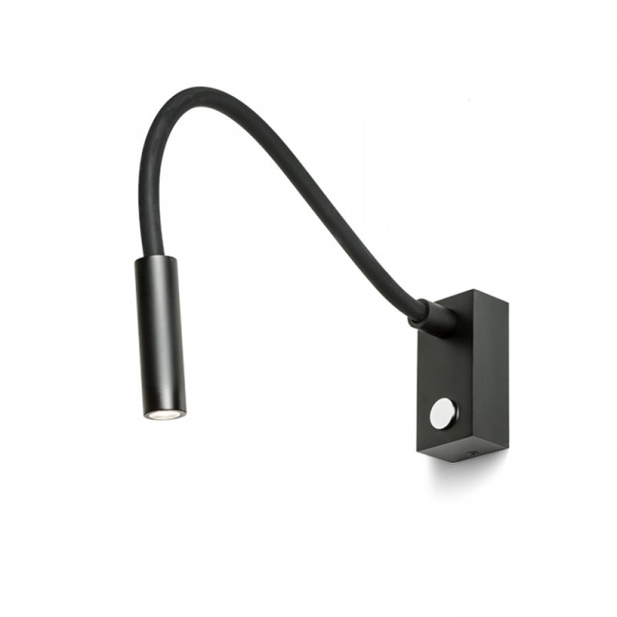RED - Design Rendl - R10541 - LED vägglampa AIM LED/3W/230V svart 