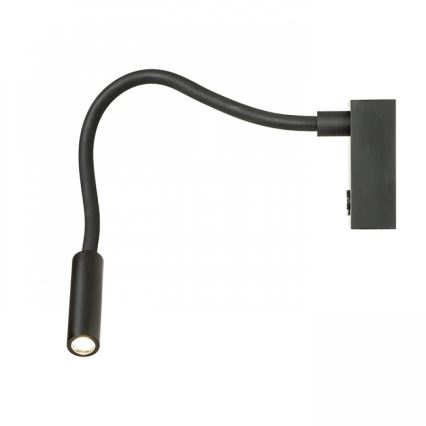 RED - Design Rendl - R10541 - LED vägglampa AIM LED/3W/230V svart 