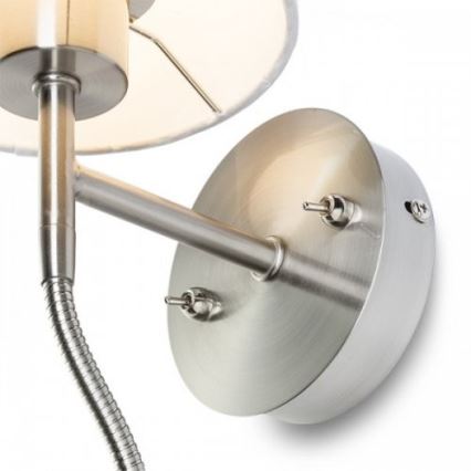 RED - Design Rendl - R10580 - LED vägglampa VERSA 1xE27/42W/230V + LED/3W