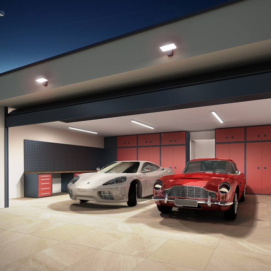 RED - Design Rendl - R11947- Utomhus LED vägglampa  RINA LED/12W/230V IP65